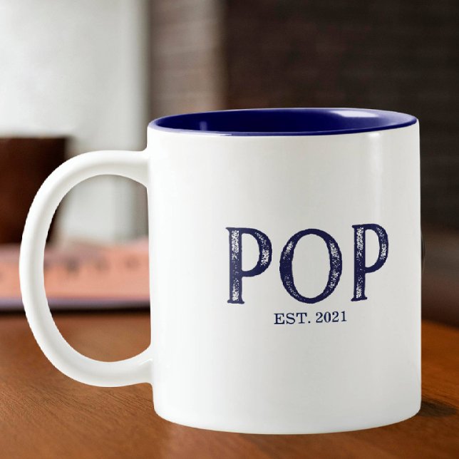Jahr des blauen Pops Tasse (Von Creator hochgeladen)