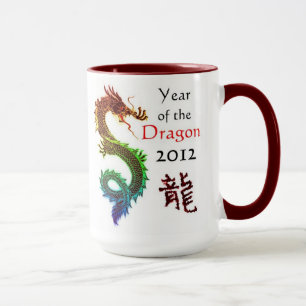Jahr des Drachen 2012 Tasse