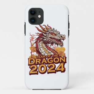 Jahr des Drachen 2024 iPhone-Fälle, Dragon 2024 Case-Mate iPhone Hülle