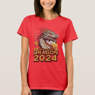 Jahr des Drachen 2024 Shirt, Jahr des Drachen T-Shirt