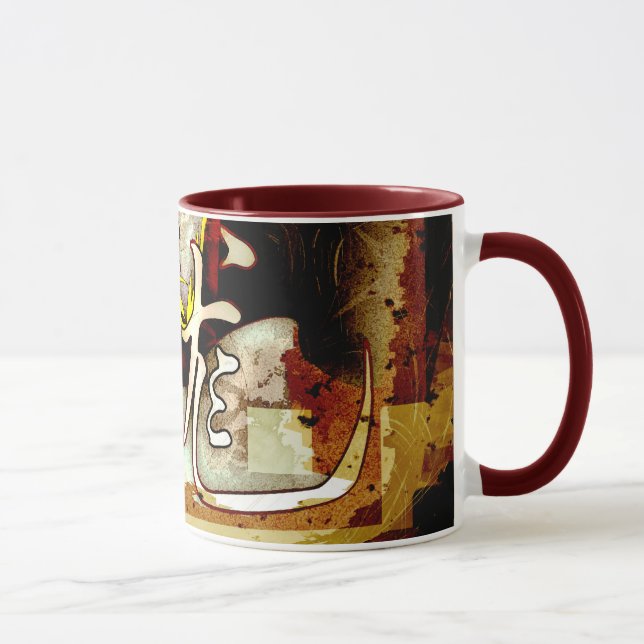 Jahr des Drachen, Asiatische Kunstwerke, Fantasied Tasse (Rechts)