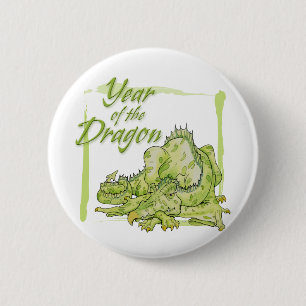 Jahr des Drachen Button