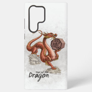 Jahr des Drachen Chinesische Zodiakkunst Samsung Galaxy Hülle