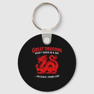 Jahr des Drachen - Chinesischer Zodiak Inspirieren Schlüsselanhänger