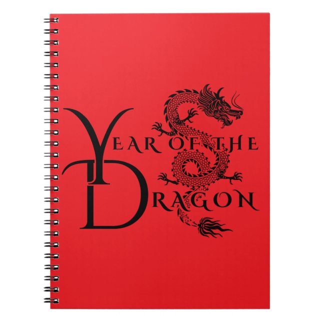 Jahr des Drachen Notizblock (Vorderseite)