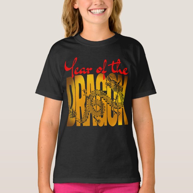 Jahr des Drachen T-Shirt (Vorderseite)