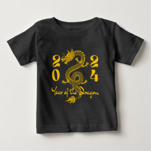 Jahr des Drachengolds Baby T-shirt