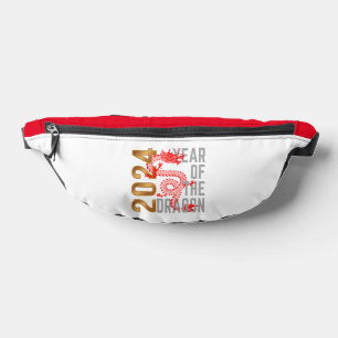 Jahr des Drachenjahres 2024 chinesischer Zodiac Bauchtasche