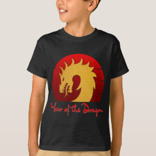 JAHR DES DRAGONGOLDS ROT T-Shirt