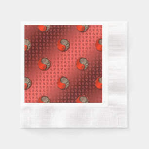 Jahr des Erden Tiger Serviette