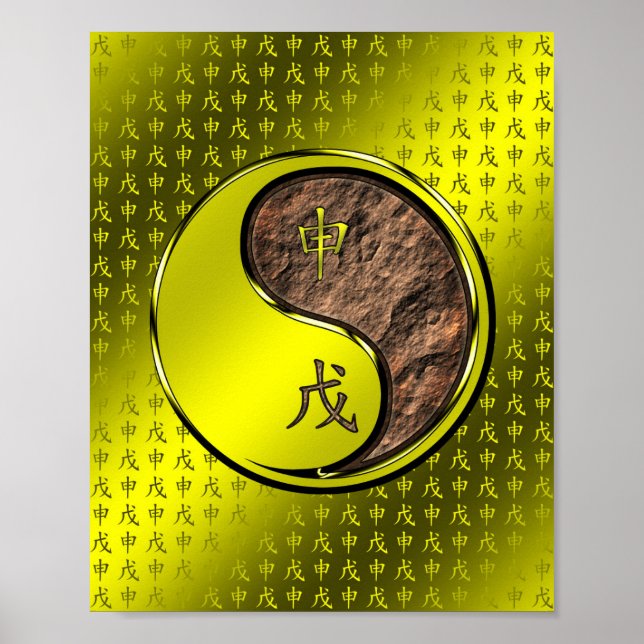 Jahr des Erdmondes Poster (Vorne)