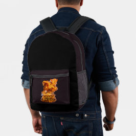 Jahr des Feuerpferds 2026 Bedruckter Rucksack