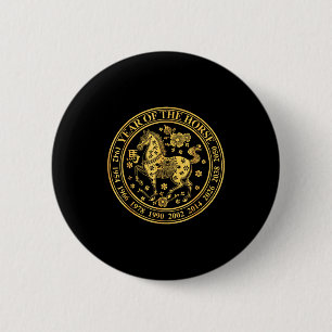 Jahr des Feuerpferds 2026 Lunar chinesisches Neuja Button