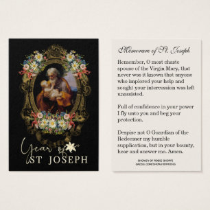 Jahr des hl. Joseph Memorare Gebet katholisch