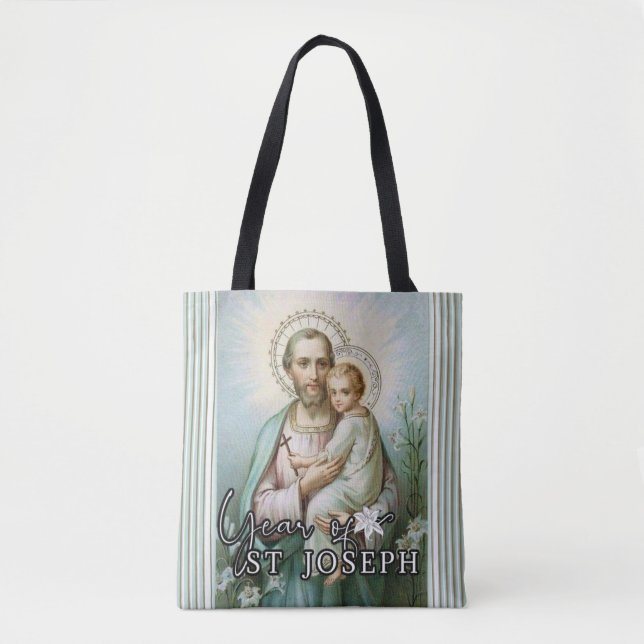 Jahr des hl. Joseph Religiös-katholischen hl. Jose Tasche (Vorderseite)