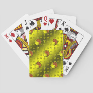 Jahr des Holz-Affen Spielkarten