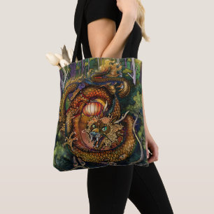 Jahr des Holzdrachen 2024 Tasche