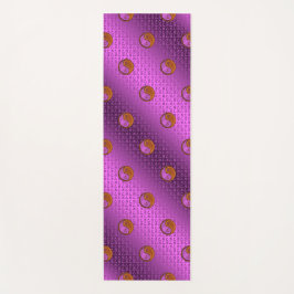 Jahr des Holzrosters Yogamatte