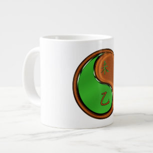 Jahr des Holzschafs Jumbo-Tasse