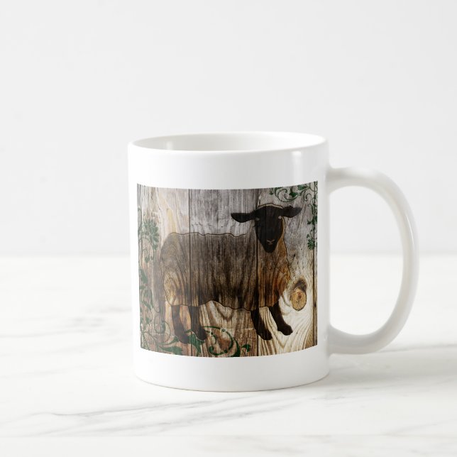 Jahr des Holzschafs Kaffeetasse (Rechts)