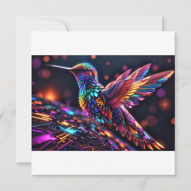 Jahr des Hummingvogels: Eine monatliche Reise Einladung (Vorderseite)