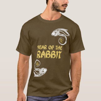 Jahr des Kaninchens 2023, Zodiac Rabbit Zod T-Shirt
