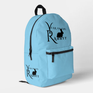 Jahr des Kaninchens Bedruckter Rucksack