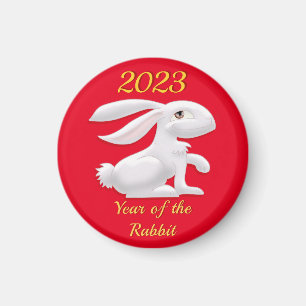 Jahr des Kaninchens Magnet