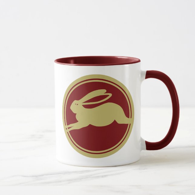 Jahr des Kaninchens Tasse (Rechts)