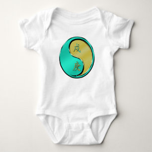 Jahr des Metallhundes Baby Strampler