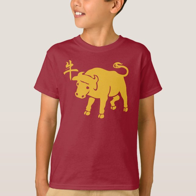 Jahr des OX T-Shirt (Vorderseite)