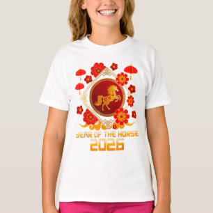Jahr des Pferdes 2026 - Chinesisches Neujahrs-Zodi T-Shirt