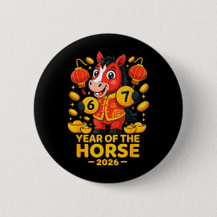 Jahr des Pferdes 2026 Pferd 67 Meme Chinesisches N Button