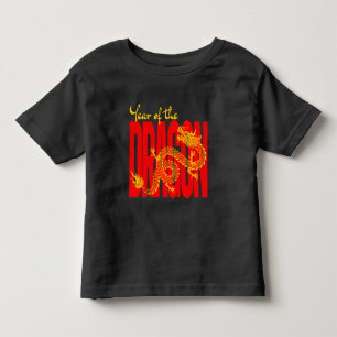 Jahr des roten Goldes des Drachen Kleinkind T-shirt