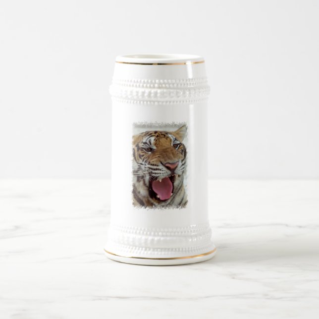 Jahr des Tiger-Bieres Stein Bierglas (Mittel)