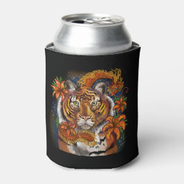 Jahr des Tiger-Chinesischen Zodiaks Dosenkühler