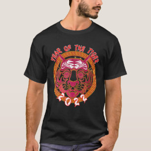 Jahr des Tigers 2022 chinesischer Montag, Neujahr  T-Shirt