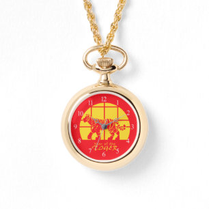 Jahr des Tigers Armbanduhr