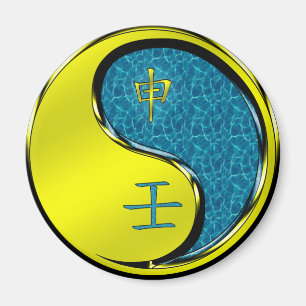 Jahr des Wasseraffens Magnet