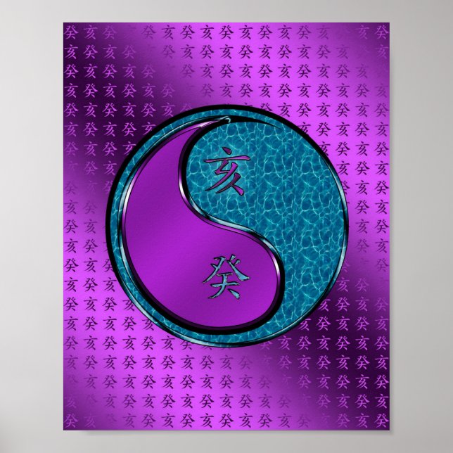 Jahr des Wasserboars Poster (Vorne)