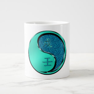 Jahr des Wasserhundes Jumbo-Tasse