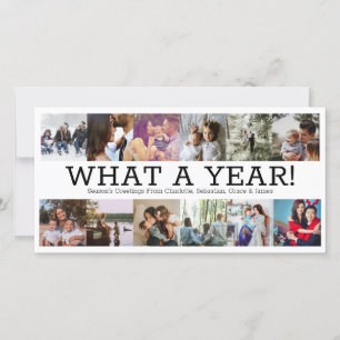 Jahr im Review 12 Foto Personalisiert Weihnachten