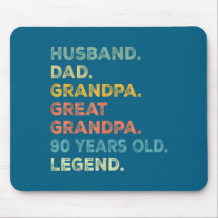 Jahr Lustiger Ehemann Vater Opa Urgroßvater Mousepad