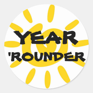JAHR "ROUNDER STICKER