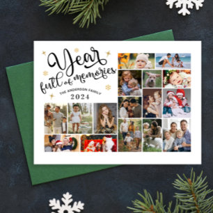 Jahr voll mit Erinnerungen Foto Collage Jahr im Üb