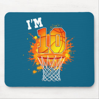 Jahre alter Liebhaber Basketball 10. 10 Thema Humo Mousepad