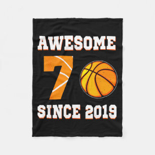 Jahre Basketball 7 2019 Seit Alt Fleecedecke