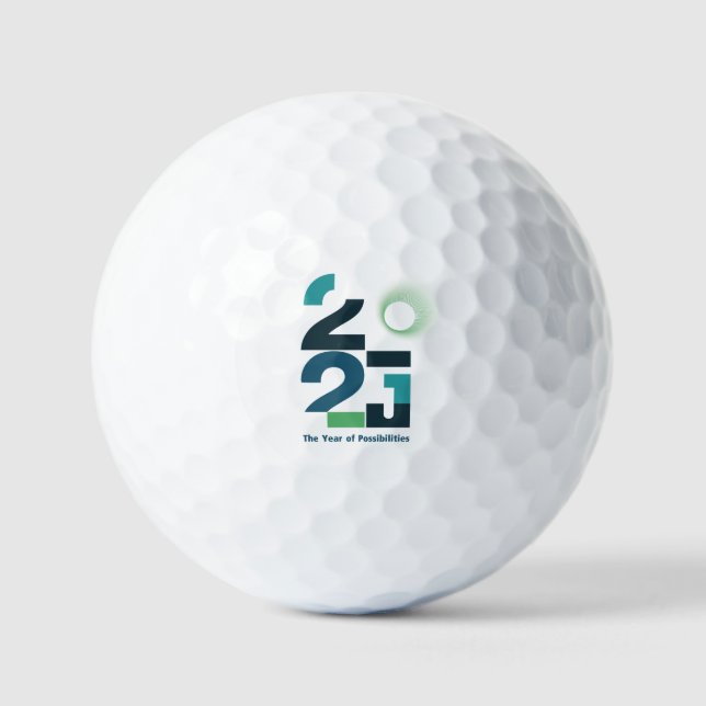 Jahre der Möglichkeiten Golfball (Vorderseite)