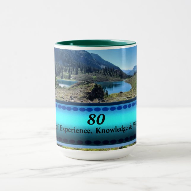 Jahre Erfahrung Natur Tasse (Zentrum)