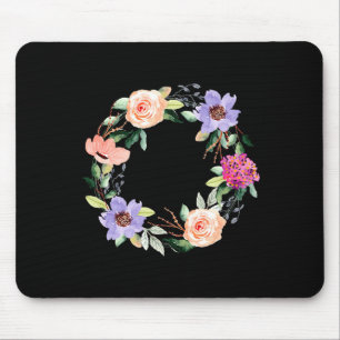 Jahre Frauen 58 Geliebt 58. Geburtstag Floral Mousepad